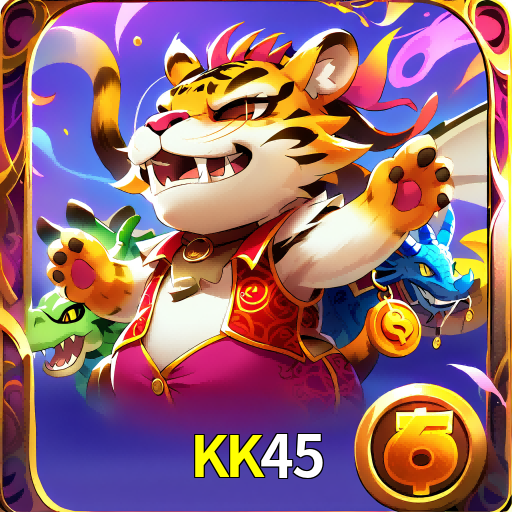 Imagem promocional da KK45 mostrando a plataforma e suas vantagens